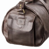 Дорожная сумка из кожи Grande Pelle коричневая (GP0044brown)